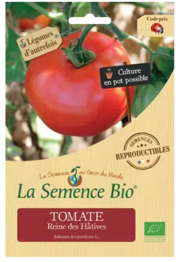 Graines Tomate Reine des Hâtives Bio - La semence bio